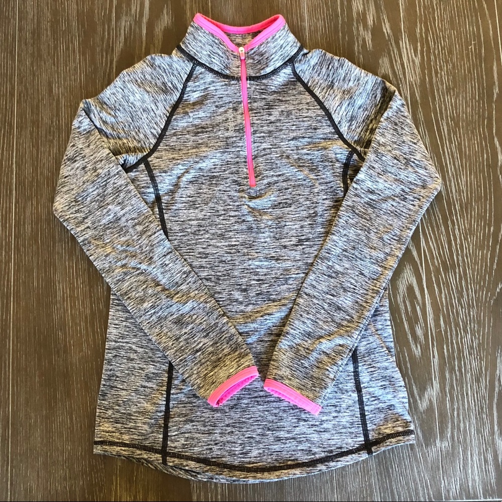 Reebok Pullover Black & White Athletic Jacket